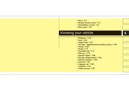 2010 Kia Spectra Gebruikershandleiding | Engels