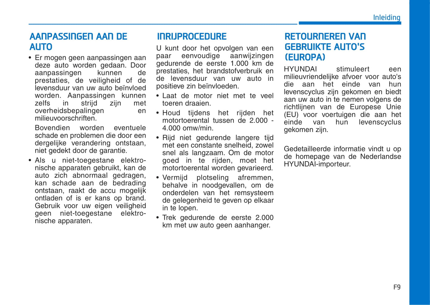 2017-2021 Hyundai Kona Gebruikershandleiding | Nederlands