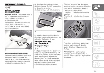 2019-2020 Fiat 500X Owner's Manual | French