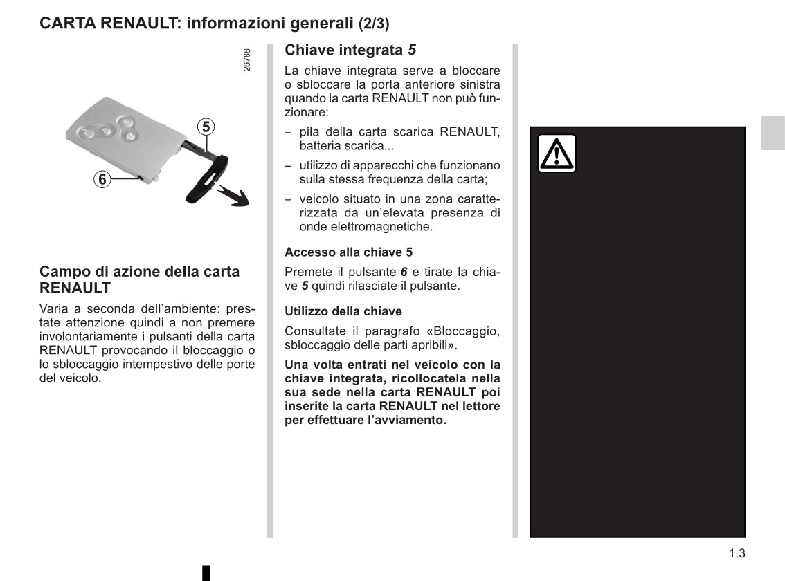 2012-2016 Renault Clio Manuel du propriétaire | Italien