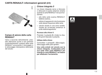 2012-2016 Renault Clio Manuel du propriétaire | Italien