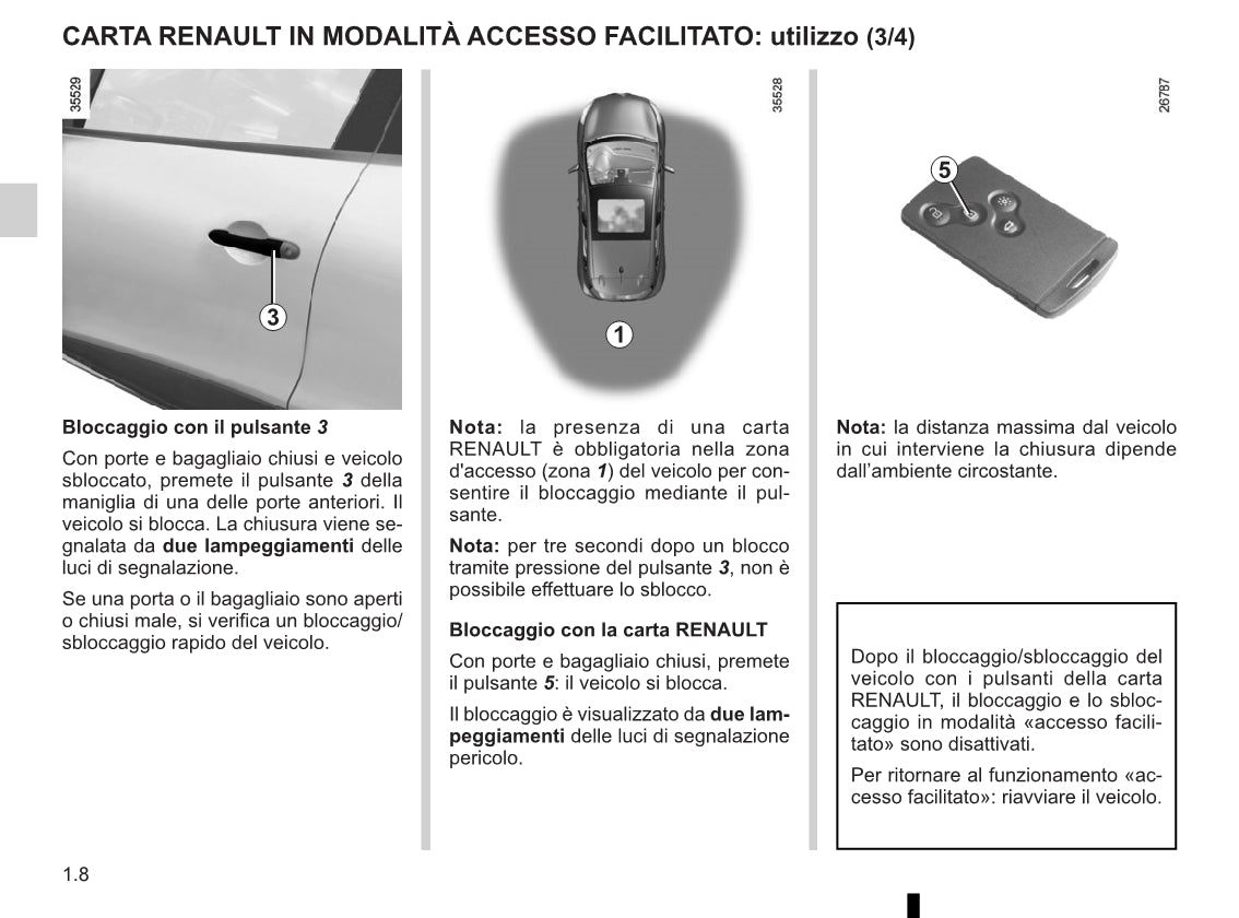 2012-2016 Renault Clio Manuel du propriétaire | Italien