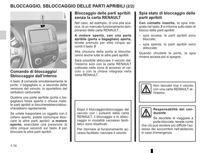 2012-2016 Renault Clio Manuel du propriétaire | Italien