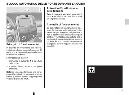 2012-2016 Renault Clio Manuel du propriétaire | Italien