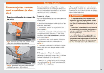 2019-2023 Seat Mii Bedienungsanleitung | Französisch