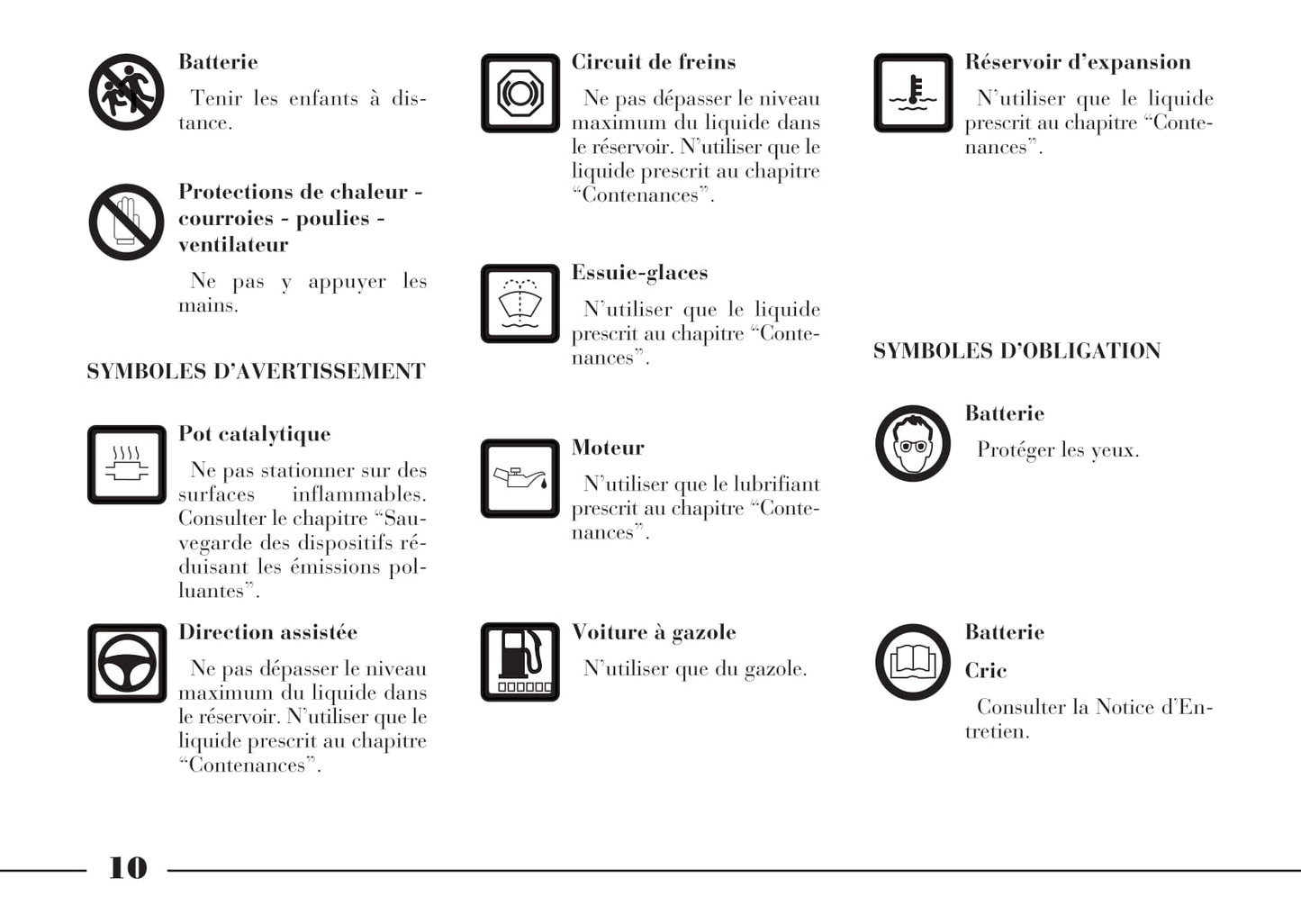 2008-2011 Lancia Phedra Manuel du propriétaire | Français