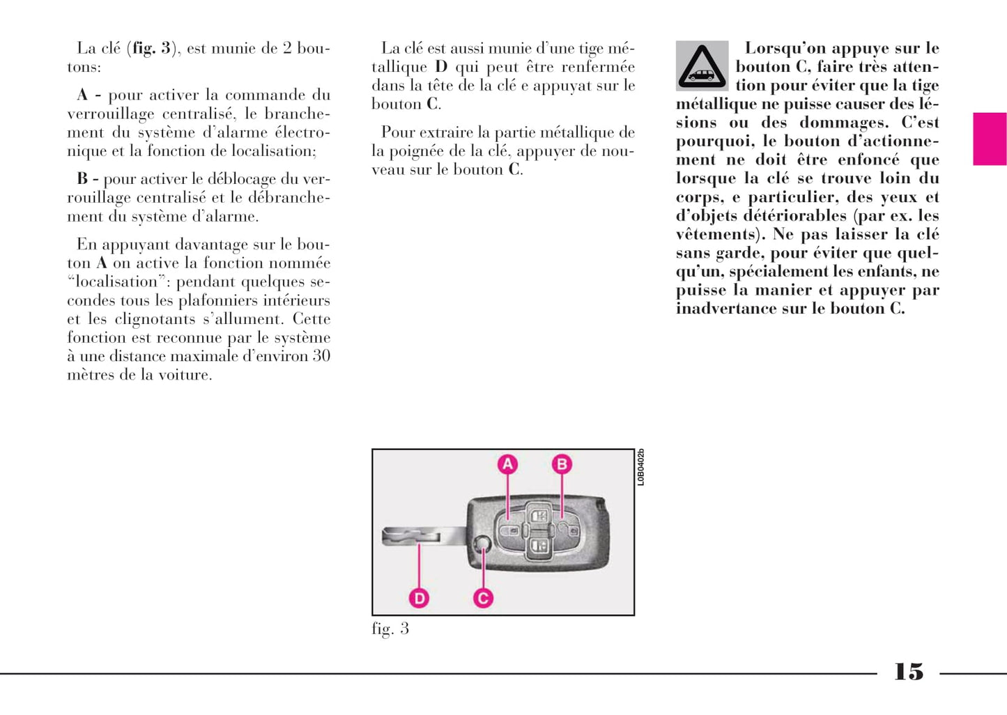 2008-2011 Lancia Phedra Manuel du propriétaire | Français