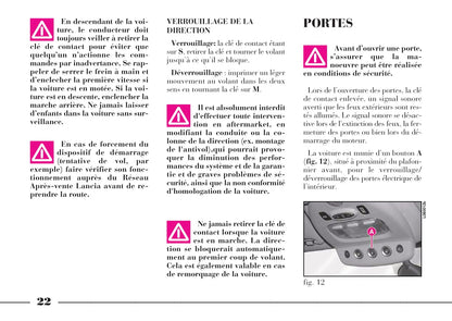 2008-2011 Lancia Phedra Manuel du propriétaire | Français