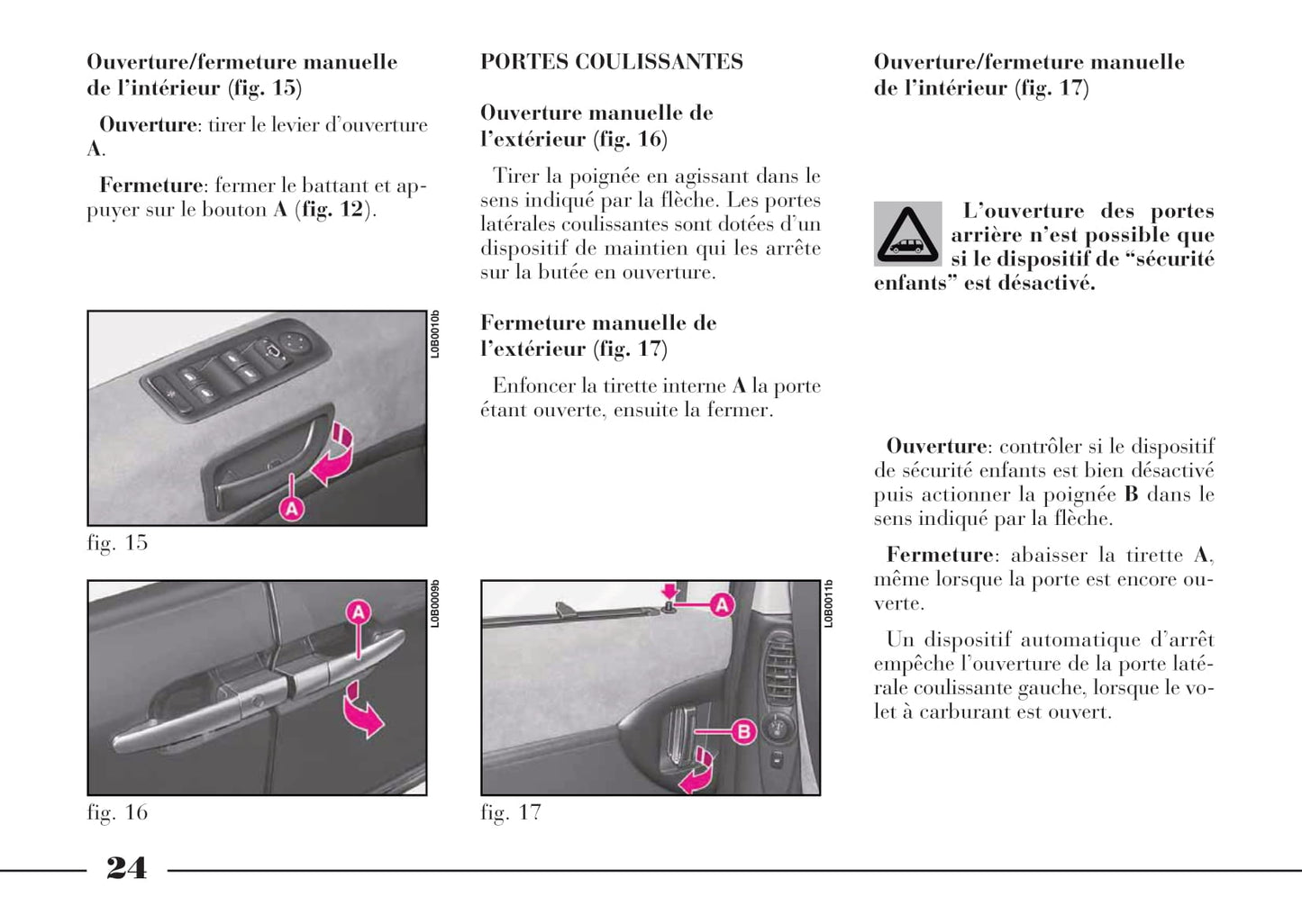 2008-2011 Lancia Phedra Manuel du propriétaire | Français