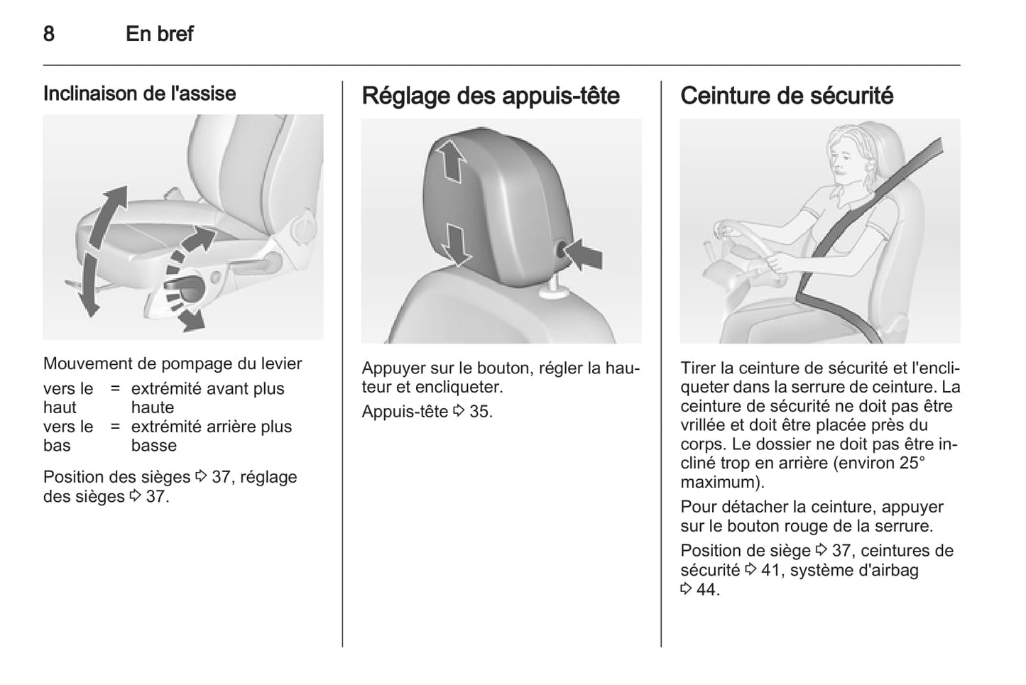 2011-2012 Opel Astra GTC Gebruikershandleiding | Frans