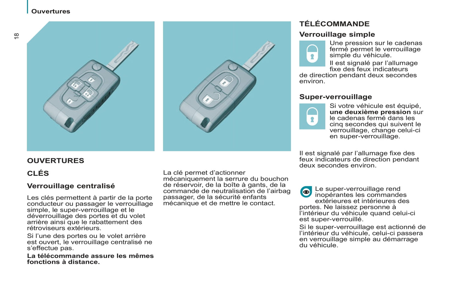 2013-2014 Peugeot 807 Manuel du propriétaire | Français