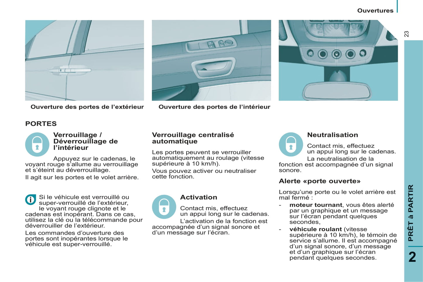 2013-2014 Peugeot 807 Manuel du propriétaire | Français