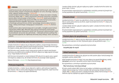 2012-2013 Skoda Yeti Owner's Manual | Polish