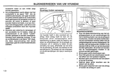 2001-2002 Hyundai Santa Fe Bedienungsanleitung | Niederländisch