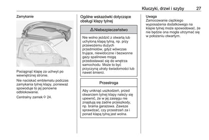 2016 Opel Adam Manuel du propriétaire | Polonais