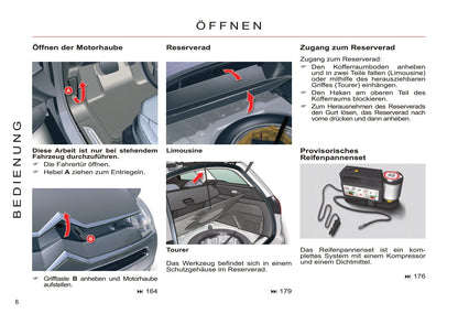 2011-2012 Citroën C5 Owner's Manual | German