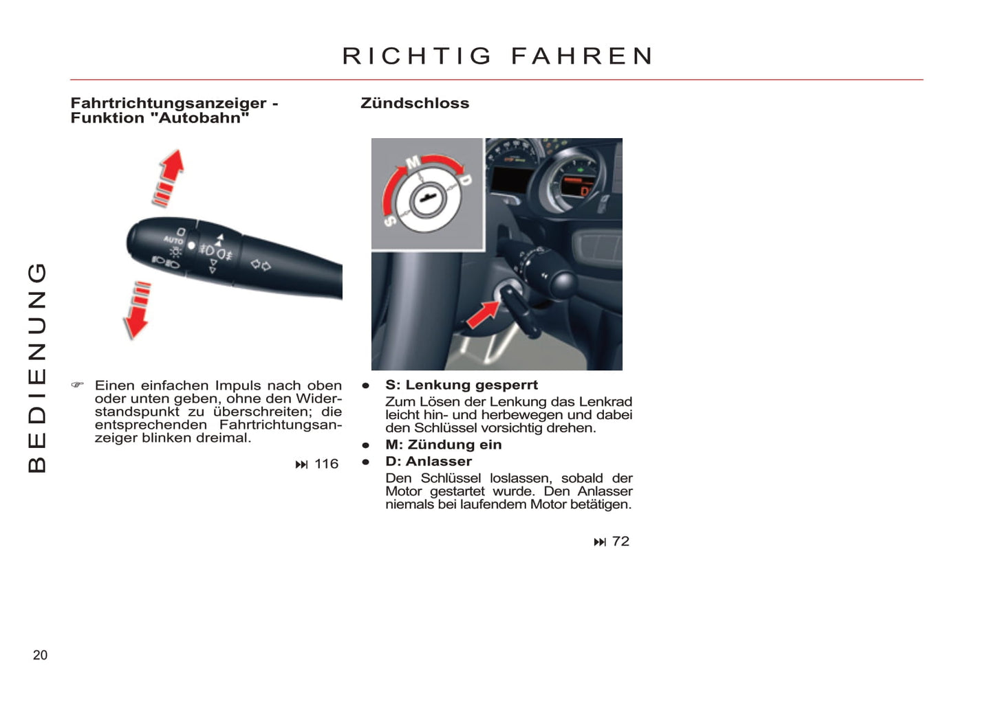 2011-2012 Citroën C5 Owner's Manual | German