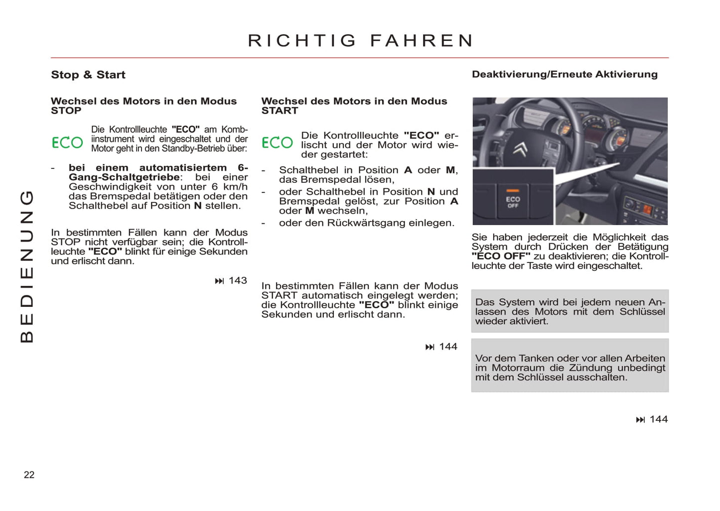 2011-2012 Citroën C5 Owner's Manual | German