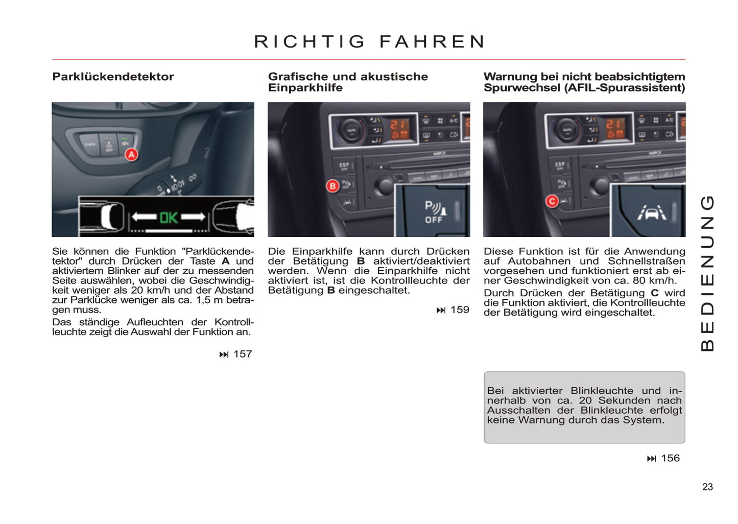 2011-2012 Citroën C5 Owner's Manual | German