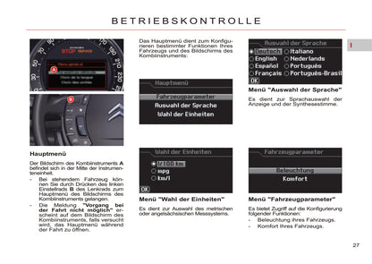 2011-2012 Citroën C5 Owner's Manual | German