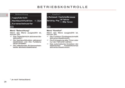 2011-2012 Citroën C5 Owner's Manual | German