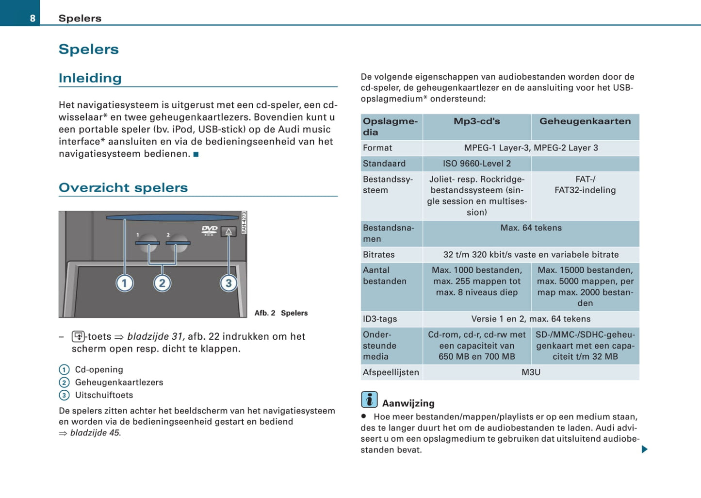 Audi Navigatiesysteem Plus RNS-E Handleiding