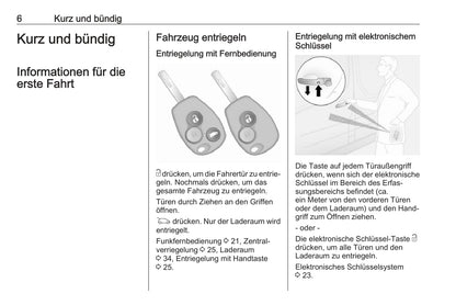 2016 Opel Vivaro Owner's Manual | German