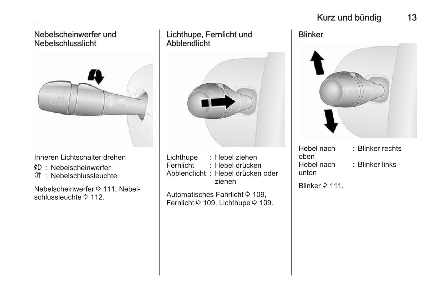 2016 Opel Vivaro Owner's Manual | German