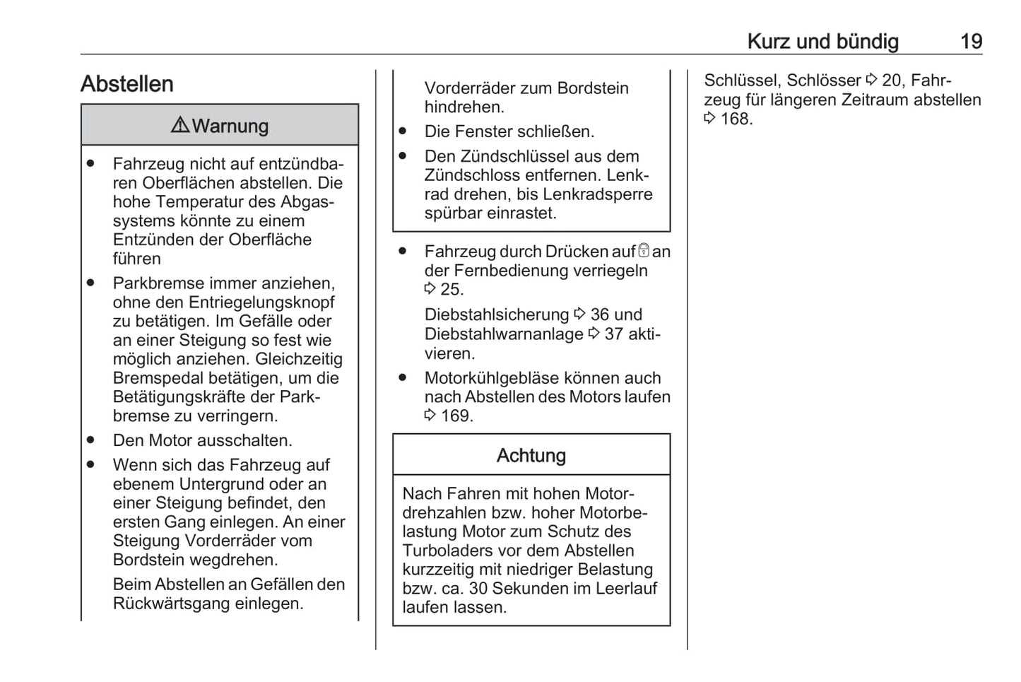 2016 Opel Vivaro Owner's Manual | German