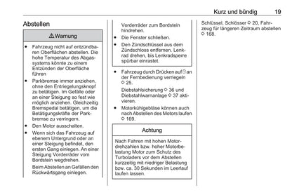 2016 Opel Vivaro Owner's Manual | German