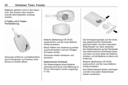 2016 Opel Vivaro Owner's Manual | German