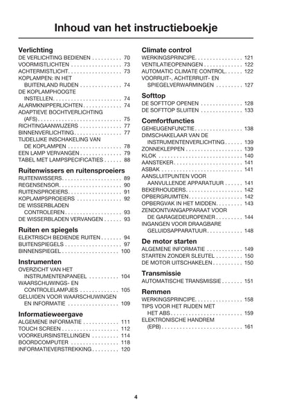 2008-2009 Jaguar XK Owner's Manual | Dutch