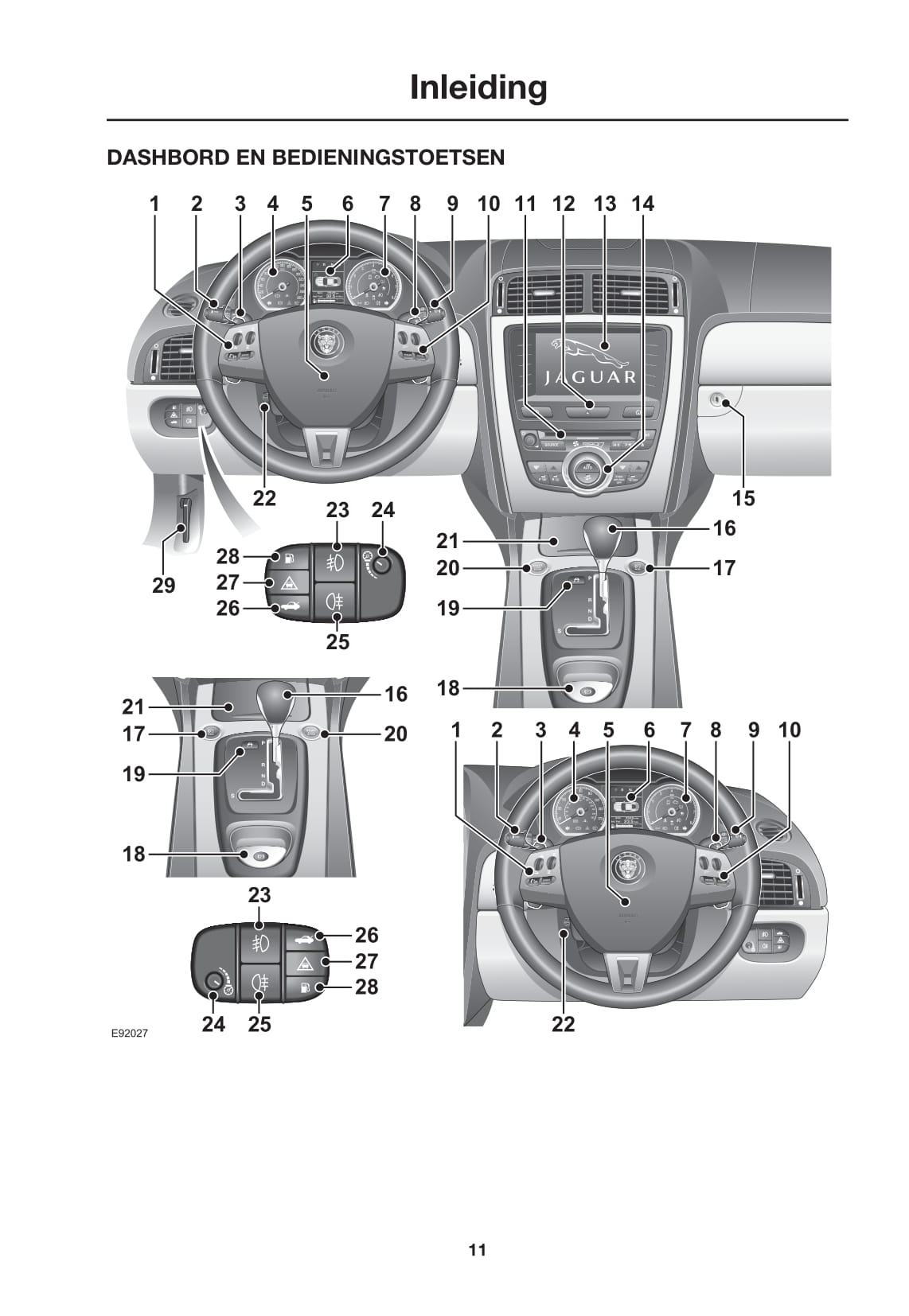 2008-2009 Jaguar XK Owner's Manual | Dutch