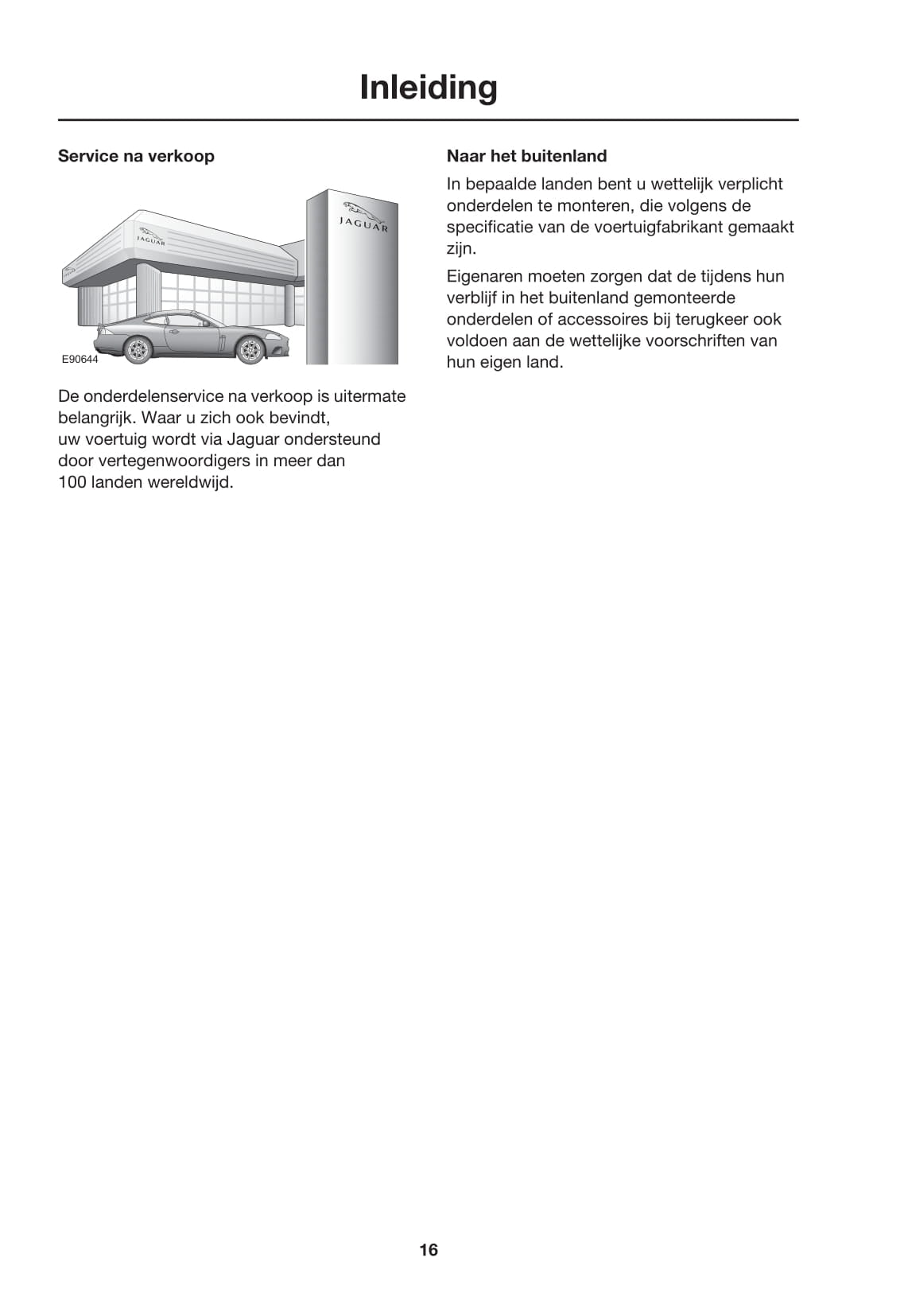 2008-2009 Jaguar XK Owner's Manual | Dutch