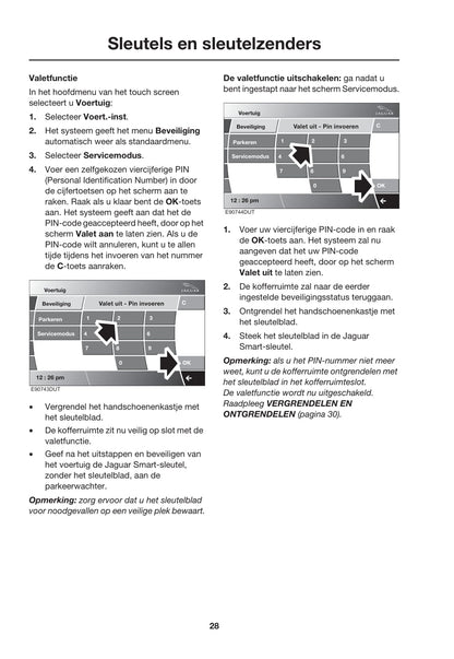 2008-2009 Jaguar XK Owner's Manual | Dutch