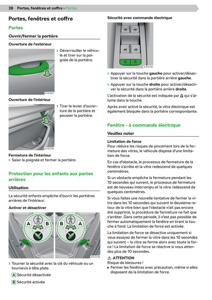 2019-2020 Skoda Superb Owner's Manual | French