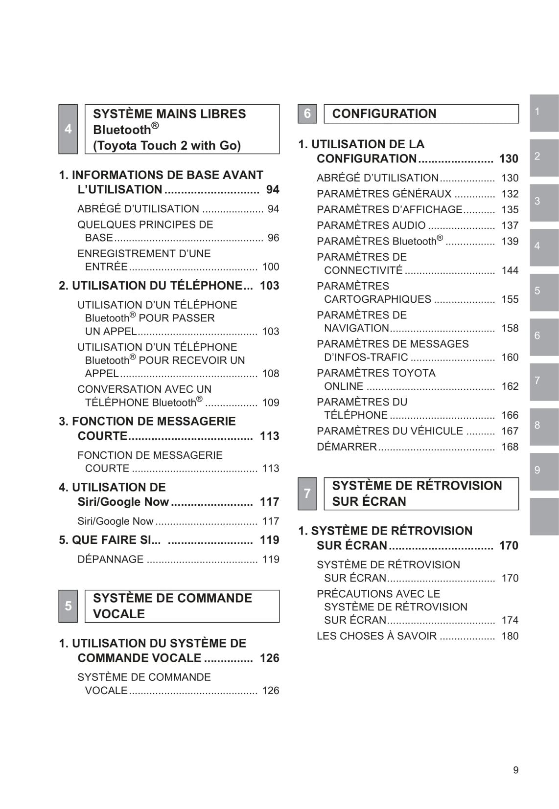 Toyota C-HR / C-HR Hybrid Navigation Guide d'utilisation 2016