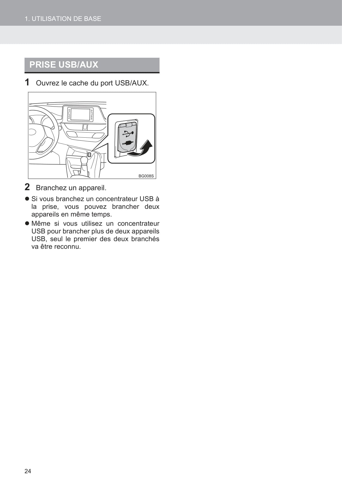 Toyota C-HR / C-HR Hybrid Navigation Guide d'utilisation 2016