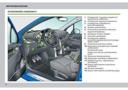 2011-2014 Peugeot 207/207 SW Manuel du propriétaire | Polonais