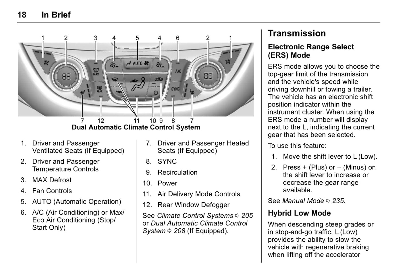 2017 Chevrolet Malibu/Malibu Hybrid Owner's Manual | English