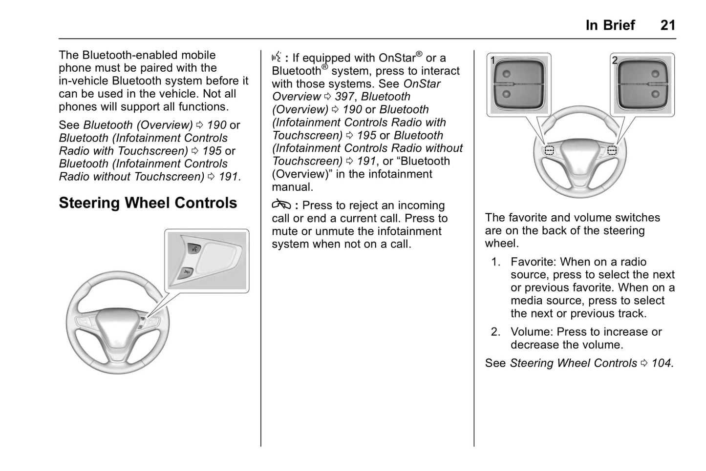 2017 Chevrolet Malibu/Malibu Hybrid Owner's Manual | English