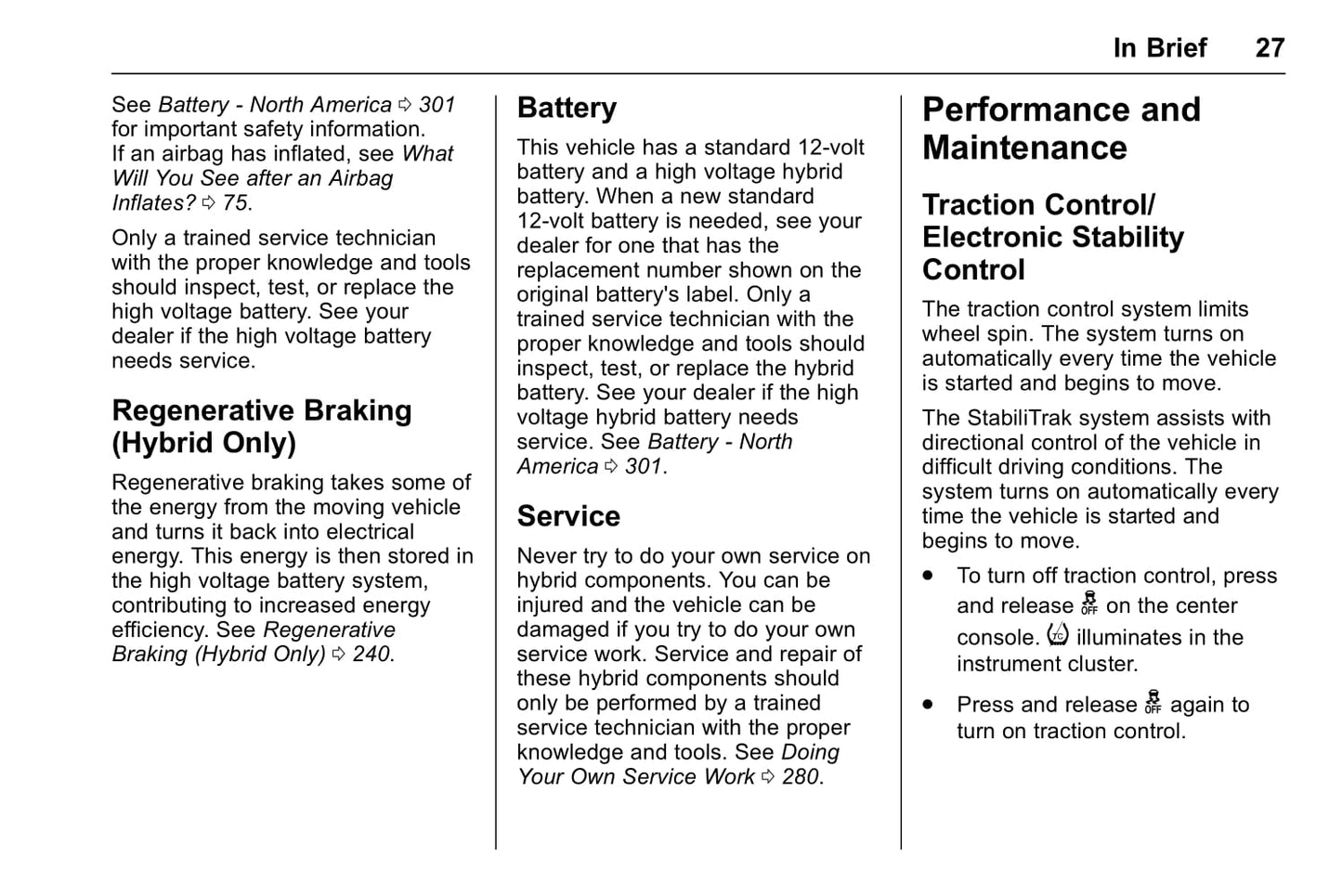 2017 Chevrolet Malibu/Malibu Hybrid Owner's Manual | English