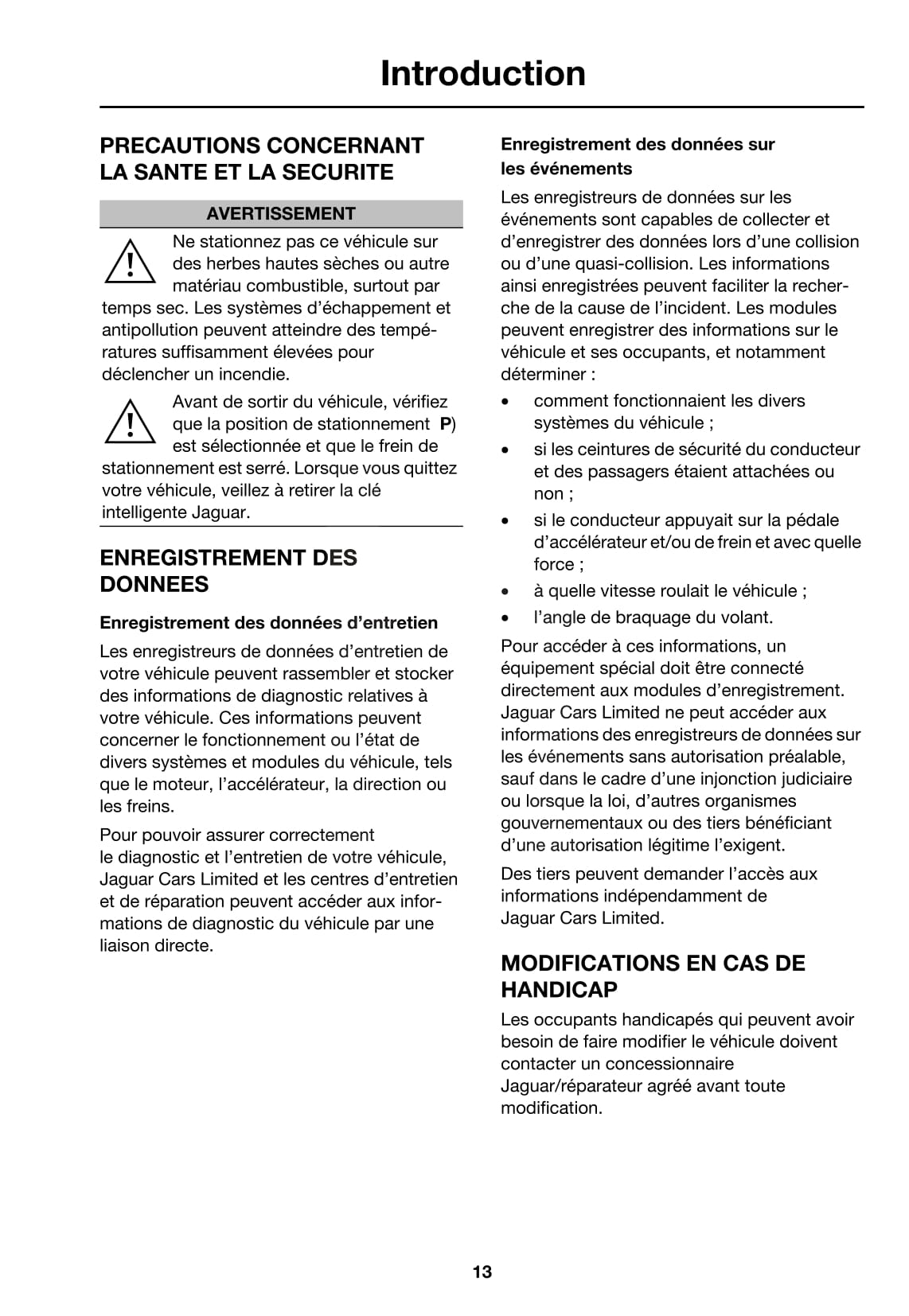 2006-2009 Jaguar XK Manuel du propriétaire | Français