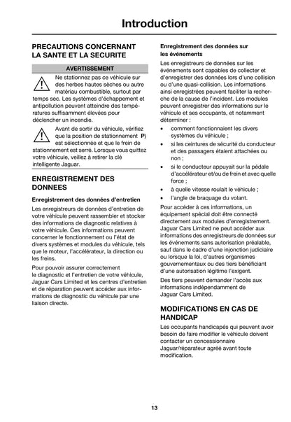 2006-2009 Jaguar XK Manuel du propriétaire | Français