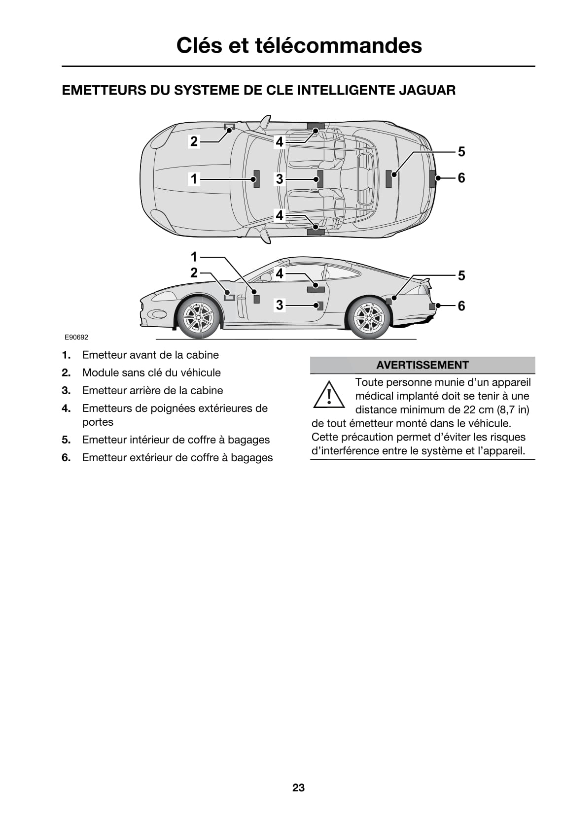 2006-2009 Jaguar XK Manuel du propriétaire | Français