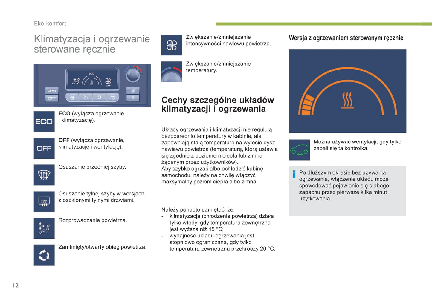 2017-2018 Citroën e-Berlingo Multispace/Berlingo Electric Owner's Manual | Polish