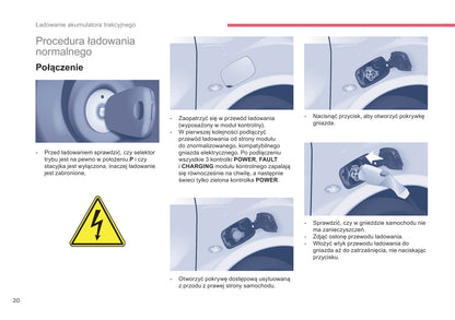 2017-2018 Citroën e-Berlingo Multispace/Berlingo Electric Owner's Manual | Polish