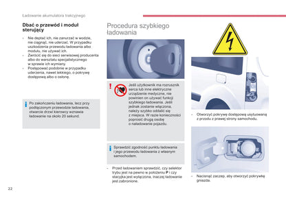 2017-2018 Citroën e-Berlingo Multispace/Berlingo Electric Owner's Manual | Polish