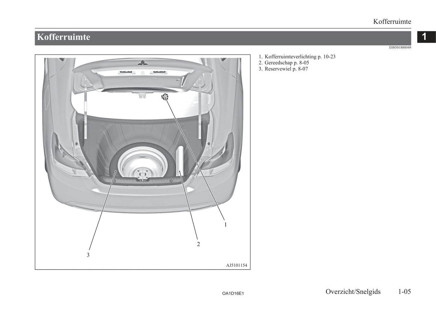 2013-2016 Mitsubishi Attrage Bedienungsanleitung | Niederländisch