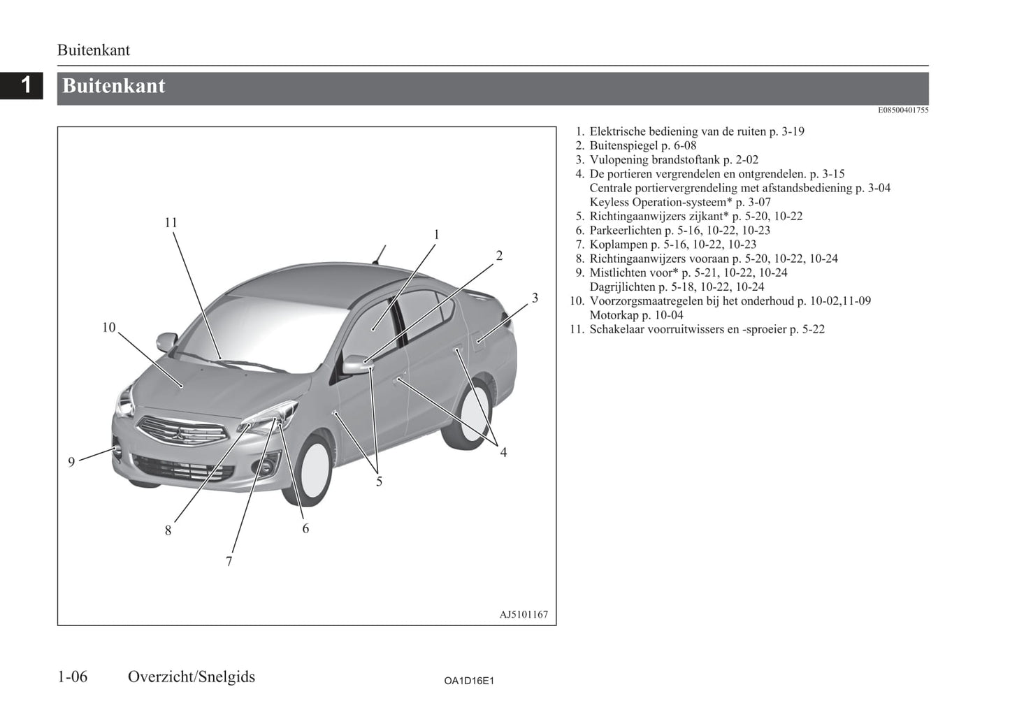 2013-2016 Mitsubishi Attrage Bedienungsanleitung | Niederländisch